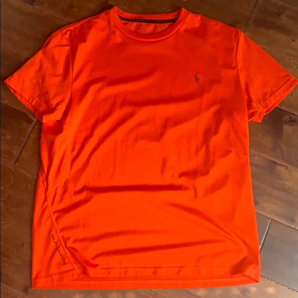 Polo Ralph Lauren Tee (Orange) dri-fit - Picture 3 of 5